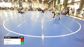 170 lbs Consi Of 16 #2 - Johnathan Clohecy, NY vs Tyson Clear, OH