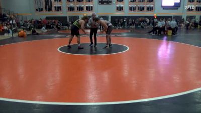 N-27 lbs Round 5 - Camryn Beeding, Morning Sun Tigers vs Ty Hamilton, Hawkeye Wrestling Academy