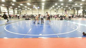 142 lbs Rr Rnd 2 - Isaac Bustamante, Indiana Outlaws Silver - MS vs Alexis Galindo, PA Revival - MS