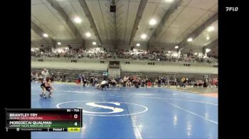 70A Quarterfinal - Moredecai Qualman, Lathrop Youth Wrestling Club vs Brantley Fry, Neosho Youth Wrestling