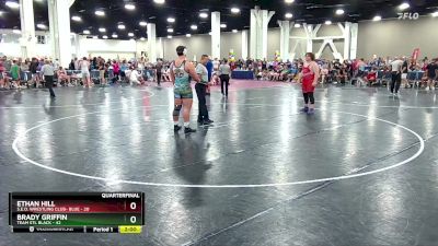 285 lbs Quarters & Wb (16 Team) - Ethan Hill, S.E.O. Wrestling Club- Blue vs Brady Griffin, Team STL Black