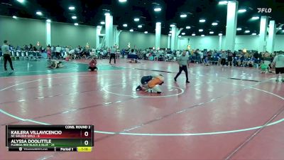 125 lbs Semis & Wb (16 Team) - Alyssa Doolittle, Florida Red Black & Blue vs Kailera Villavicencio, NC Golden Girls