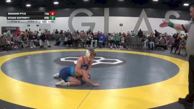 95 lbs Semis & 1st Wrestleback (8 Team) - Ethan Rafferty, CP Wrestling Academy vs Graham Pyle, Fort Hammers