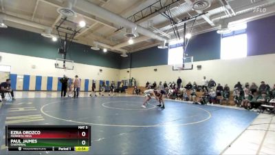 126 lbs Cons. Semi - Ezra Orozco, Murrieta Mesa vs Paul Jaimes, Chaparral