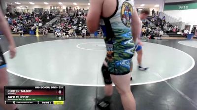 215 lbs Semifinal - Porter Talbot, Willard vs Jack Murphy, Wrestling With Character