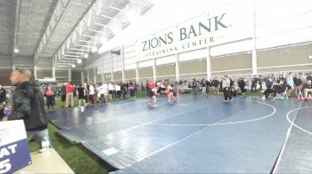 215 lbs Champ. Round 2 - Jesse King, Timpanogos vs Trail Sampson, Uintah