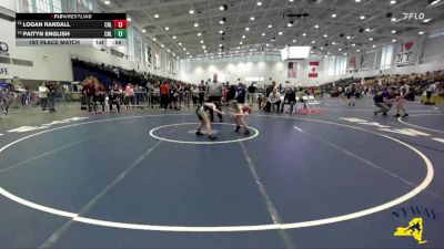 77 lbs 1st Place Match - Paityn English, Club Not Listed vs Logan Randall, Club Not Listed