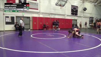 157 lbs Champ. Round 1 - Robert Cardoza, Victor Valley College vs Saul Escalante, Palomar College