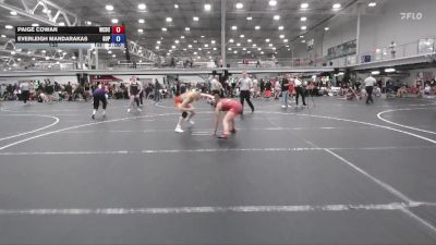 135 lbs Round 3 (6 Team) - Everleigh Mandarakas, Ground Up USA vs Paige Cowan, Wrecking Crew Dream Crushers