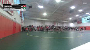 145 lbs Cons. Semi - Alondra Medrano, Central JG JV vs Kyzie Potter, Bear River