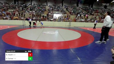 84 lbs Consi Of 8 #1 - Brody Heath, Viking Youth Wrestling vs Drake Comer, The Storm Wrestling Center