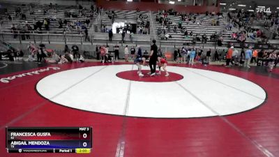 40 lbs Round 1 - Francesca Gusfa, NJ vs Abigail Mendoza, TX