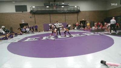 100 lbs Round 1 (6 Team) - Tyler Jackson, Burns/Pine Bluffs vs Michael Johnson, Saratoga Middle School
