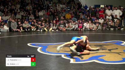 147 lbs Final - Joseph Toscano, Buchanan vs Nikade Zinkin, Clovis