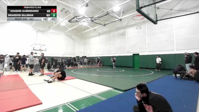 157 lbs Cons. Round 3 - Joaquin Almendariz, Arroyo vs Brandon Silliman, Mayfair