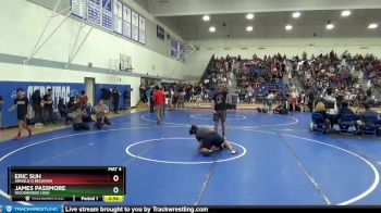 132 lbs Cons. Round 2 - James Passmore, Woodbridge High vs Eric Suh, Arnold O Beckman