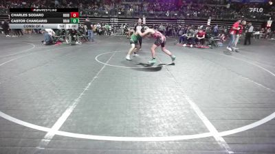 136 lbs Consi Of 4 - Charles Sodaro, Robbinsville vs Castor Changaris, Branchville