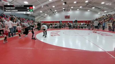45-49 lbs Round 2 - Cade Haley, Eaton Reds WC vs Wyatt Cosson, Platte Valley