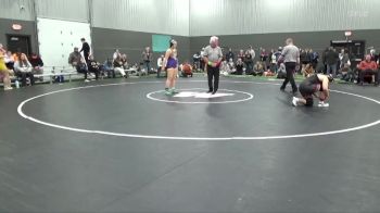 JV-45 lbs Round 3 - Lorelai Wagner, Iowa Valley, Marengo vs Avery Meek, Central DeWitt