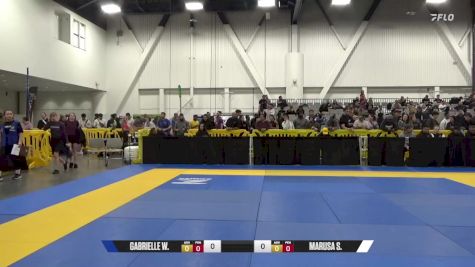 MARUSA S. vs GABRIELLE W. 2024 World IBJJF Jiu-Jitsu No-Gi Championship