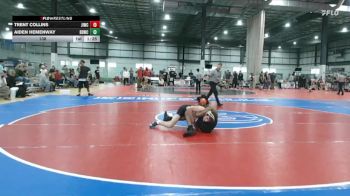 138 lbs Allday - Trent Collins, JAMES ISLAND WRESTLING CLUB vs Aiden Hemenway, BEACH BOYZ WRESTLING CLUB