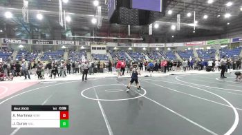 81 lbs 3rd Place - Angelo Martinez, Nebraska Wr Ac vs Jaxyn Duran, Valley Bad Boys