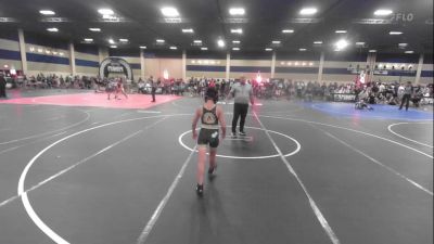 86 lbs Consi Of 4 - Isaac Castellanos, Atc vs Roland Fields, Dominate WC