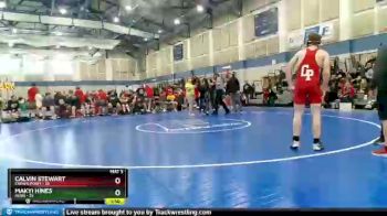 160 lbs Round 1 (4 Team) - Calvin Stewart, Crown Point vs Makyi Hines, Avon