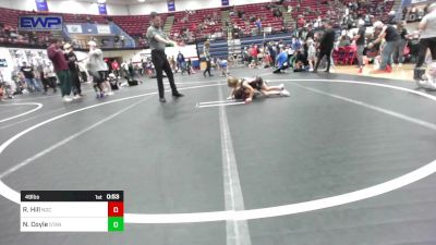 49 lbs Consolation - Ryder Hill, Norman Grappling Club vs Nixon Coyle, Standfast