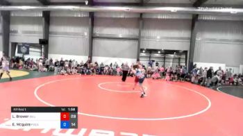 52 kg Prelims - Lilly Brower, BullTrained vs Ella Mcguire, PWC Athena (W) 1