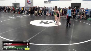 119 lbs 3rd Place Match - Quinn Humbert, Marathon Wrestling Club vs Jude Bailey, Mat-Su Matmen