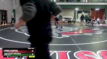 165 lbs Cons. Round 3 - Sebastian Miranda, Notre Dame vs James Cameron, St. Anselm`s Abbey School