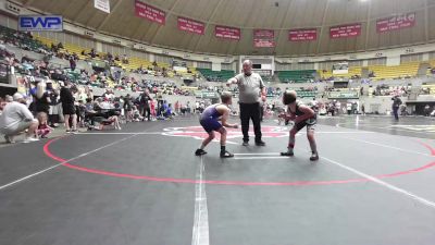 75 lbs Consi Of 16 #2 - Olivia Struble, Gentry Youth Organization Wrestling vs Madden Anderssen, Bentonville Wrestling Club