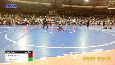 64 lbs Semifinal - Noah Almedina, Mat Assassins vs Ares Duarte, Savage House Wrestling Club