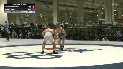 57 lbs Cons. Round 2 - Kody Tanimoto, Bison Wrestling Club vs Brady Byrd, Warrior Regional Training Center