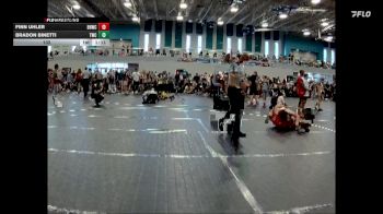 132 lbs Round 2 (4 Team) - Bradon Binetti, Trojan WC vs Finn Uhler, BHWC | Black Hive Wrestling Club