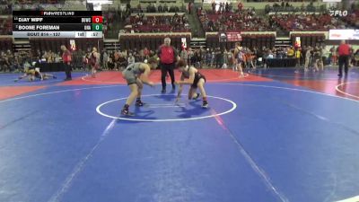 137 lbs Cons. Round 4 - DJay Wipf, Montana Disciples vs Boone Foreman, Unattached
