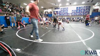 70-74 lbs Rr Rnd 1 - Avery Rosas, Piedmont vs Shyann Taylor, El Reno Wrestling Club