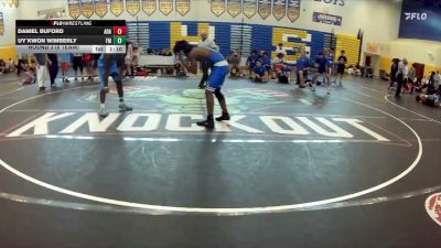 126 lbs Round 3 (8 Team) - Uy`kwon Wimberly, Funky Monkey vs Daniel Buford, ADale WC