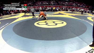 D1-165 lbs Cons. Round 3 - Matthew Chalkwater, No. Olmsted vs Austin Dipzinski, Little Miami