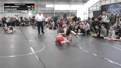 110 lbs Round 5 (6 Team) - Harry Schwartz, Empyre WC Maroon vs Caden Slaper, Lake WC