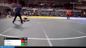 65 lbs Placement (4 Team) - Reese Schild, Chatfield vs Kale Johnson, Zumbrota-Mazeppa