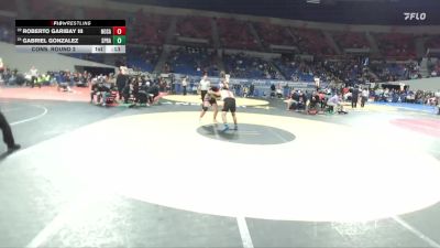 6A Boys 285 lbs Cons. Round 2 - Gabriel Gonzalez, Sprague Boys vs Roberto Garibay III, North Salem Boys