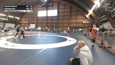 185 lbs Quarterfinal - Mason Marolo, Mat Assassins vs Ibrahim Zaky, Impact Wrestling Academy
