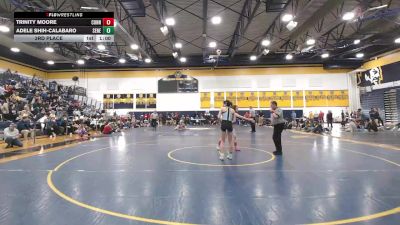 112 lbs 3rd Place - Trinity Moore, Connellsville vs Adele Shih-Calabaro, Seneca Valley