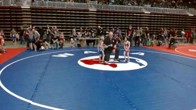 43 lbs Cons. Round 2 - Bennett Booth, Windy City Wrestlers vs Karson Shassetz, Top Of The Rock Wrestling Club