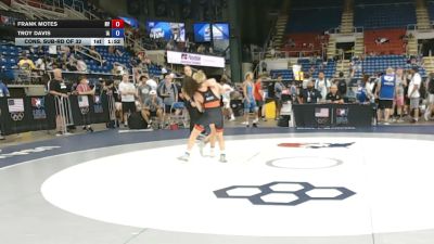 113 lbs Cons. Sub-rd Of 32 - Frank Motes, Nevada vs Troy Davis, Iowa