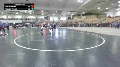 90 lbs Champ. Round 1 - Jack Hogan, Nolensville Wrestling Club vs Jaxon Flood, Higher Calling Wrestling