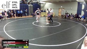 145 lbs. Champ. Round 3 - Maggie Ortmann, Washington vs Lucia Henriquez, Park HIll South