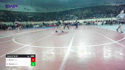 160 lbs Consi Of 16 #2 - Jaydin Wynn, Cleveland Public Schools vs Damarius Moton, McAlester